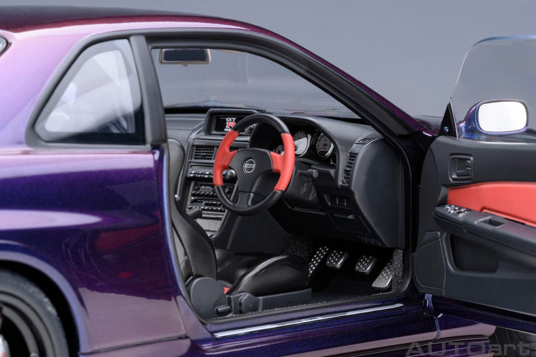 Autoart Nismo R34 GT-R Z-Tune 1/18 Finished Model in Midnight Purple III- Japan Figure Store - #1 Bring To You The Best Japanese Goods
