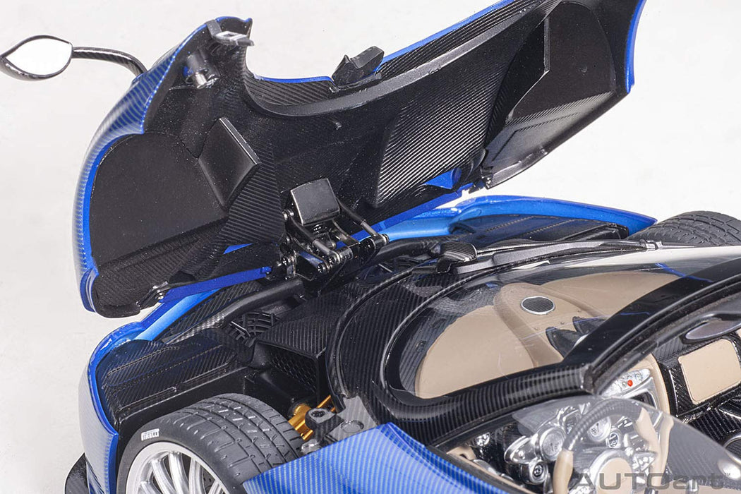 Autoart Blue Carbon Pagani Huayra Roadster 1/18 Scale Finished Product 78286- Japan Figure Store - #1 Bring To You The Best Japanese Goods
