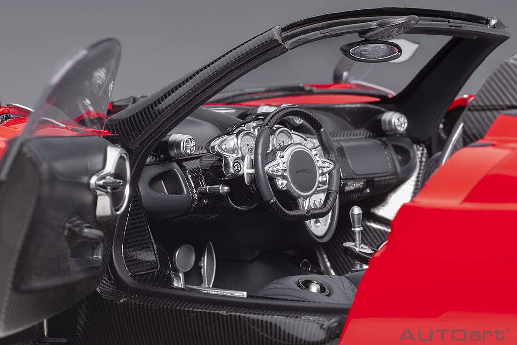 Autoart Pagani Huayra Roadster 1/18 Scale in Red Finish - Model 78287- Japan Figure Store - #1 Bring To You The Best Japanese Goods