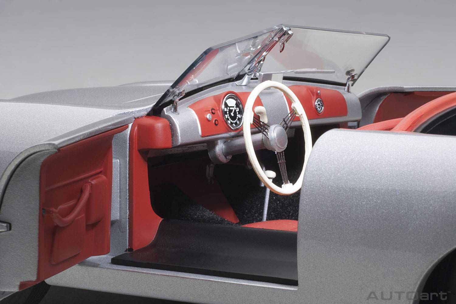 Autoart 1/18 Porsche 356 No.1 Silver- Japan Figure Store - #1 Bring To You The Best Japanese Goods