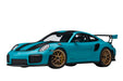 Autoart 1/18 Porsche 911 Gt2 Rs Weissach Pkg Blue/Carbon 78175- Japan Figure Store - #1 Bring To You The Best Japanese Goods