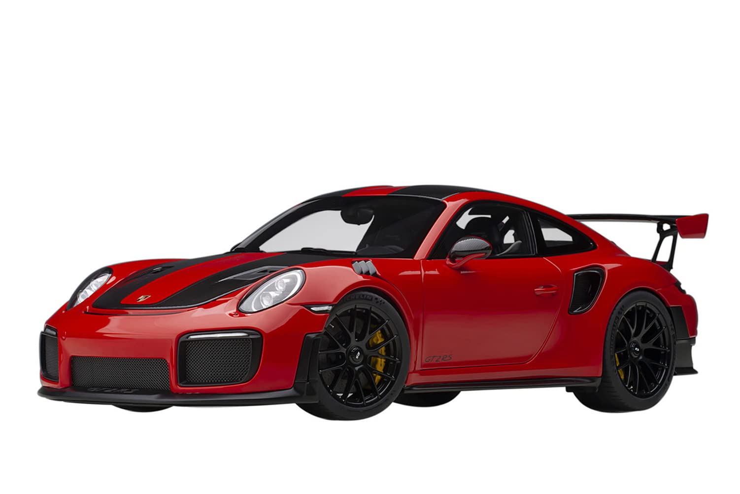 Autoart 1/18 Porsche 911 (991.2) GT2 RS Weissach Pkg 78173 Red/Carbon Black- Japan Figure Store - #1 Bring To You The Best Japanese Goods