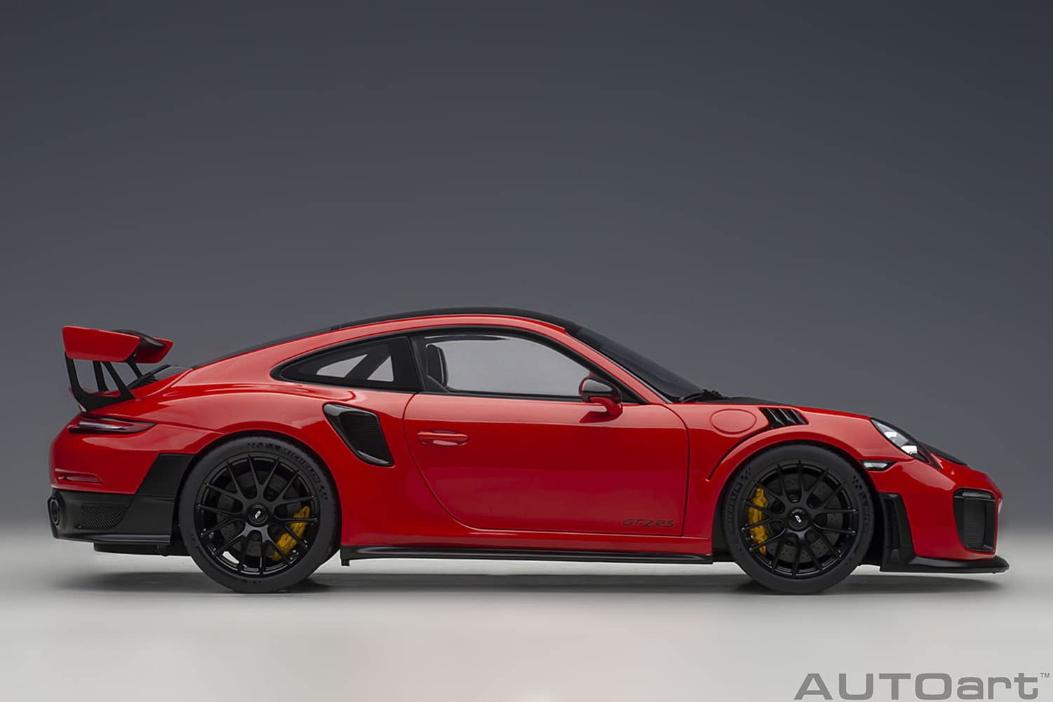 Autoart 1/18 Porsche 911 (991.2) GT2 RS Weissach Pkg 78173 Red/Carbon Black- Japan Figure Store - #1 Bring To You The Best Japanese Goods