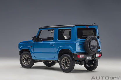 Autoart 1/18 Suzuki Jimny Jb64 Blue/Black 78502- Japan Figure Store - #1 Bring To You The Best Japanese Goods