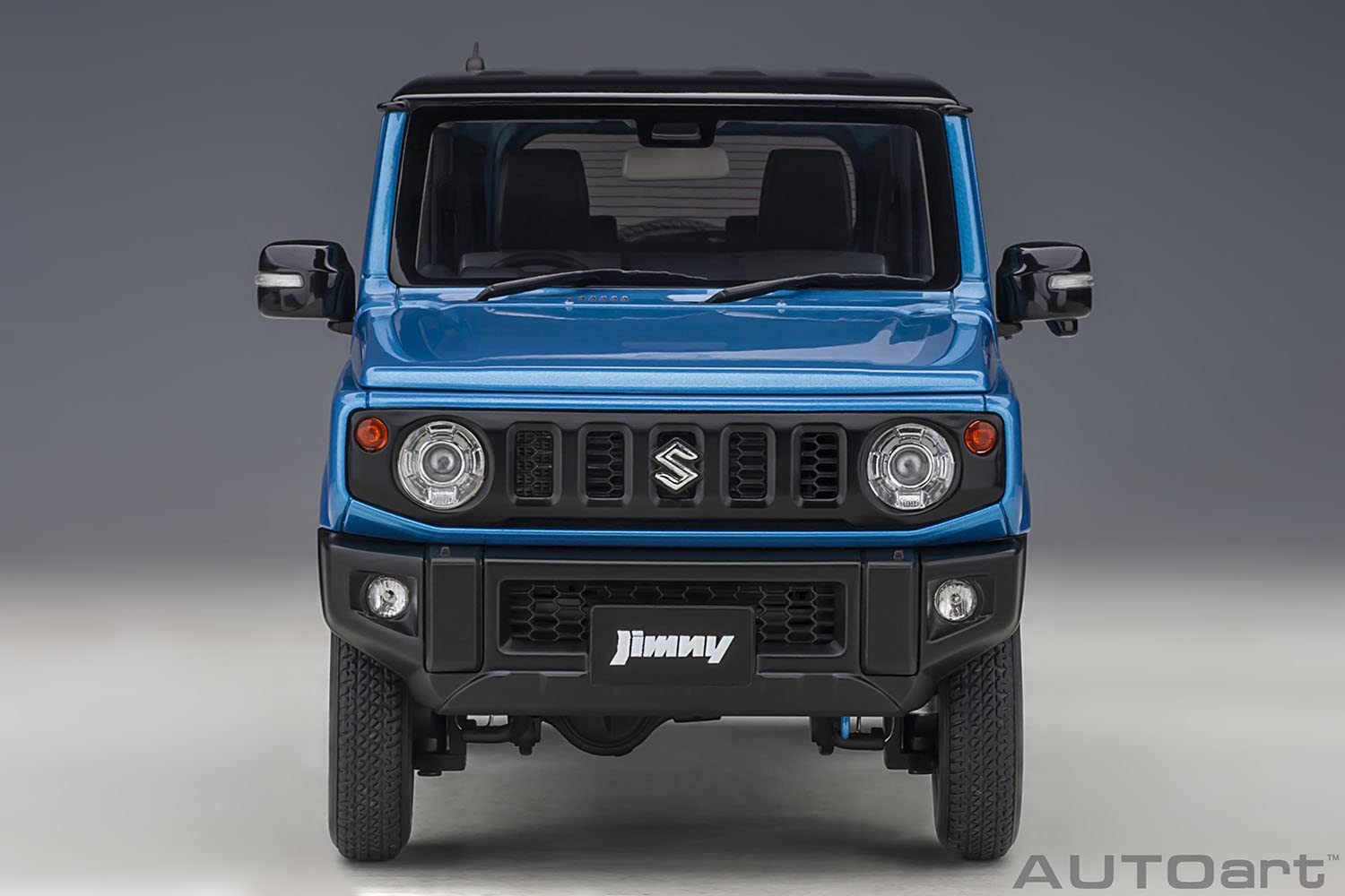 Autoart 1/18 Suzuki Jimny Jb64 Blue/Black 78502- Japan Figure Store - #1 Bring To You The Best Japanese Goods