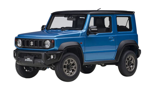 Autoart 1/18 Suzuki Jimny Sierra Blue/Black 78507- Japan Figure Store - #1 Bring To You The Best Japanese Goods