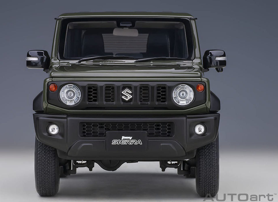 Autoart 1/18 Scale Suzuki Jimny Sierra JB74 Moss Green Model 78509- Japan Figure Store - #1 Bring To You The Best Japanese Goods