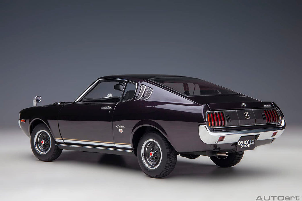 Autoart 1/18 Toyota Celica Liftback 2000Gt (Ra25) 1973 Dark Purple- Japan Figure Store - #1 Bring To You The Best Japanese Goods