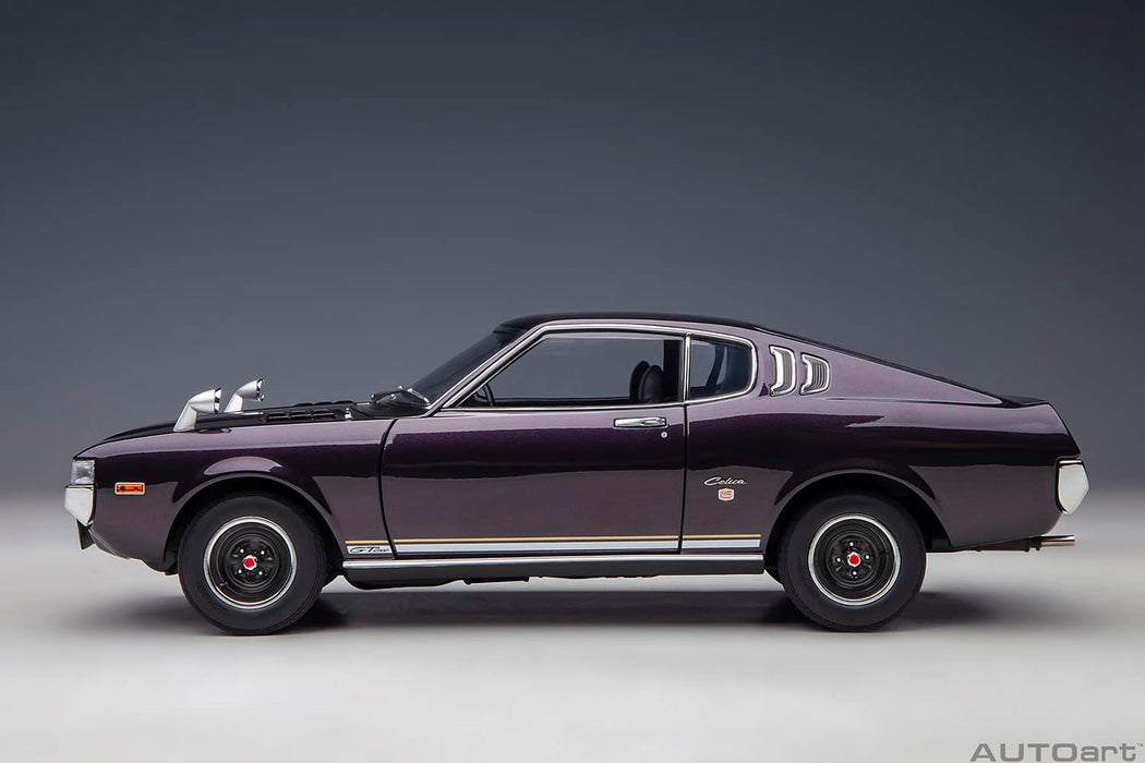 Autoart 1/18 Toyota Celica Liftback 2000Gt (Ra25) 1973 Dark Purple- Japan Figure Store - #1 Bring To You The Best Japanese Goods