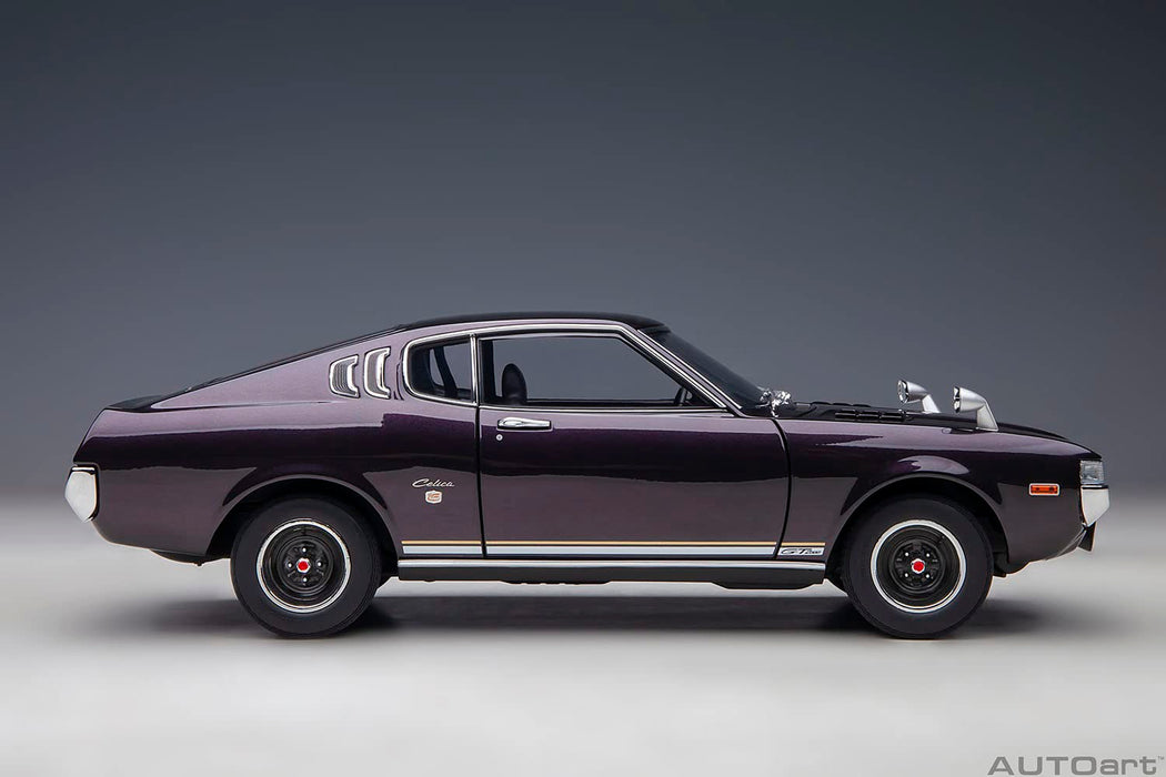 Autoart 1/18 Toyota Celica Liftback 2000Gt (Ra25) 1973 Dark Purple- Japan Figure Store - #1 Bring To You The Best Japanese Goods