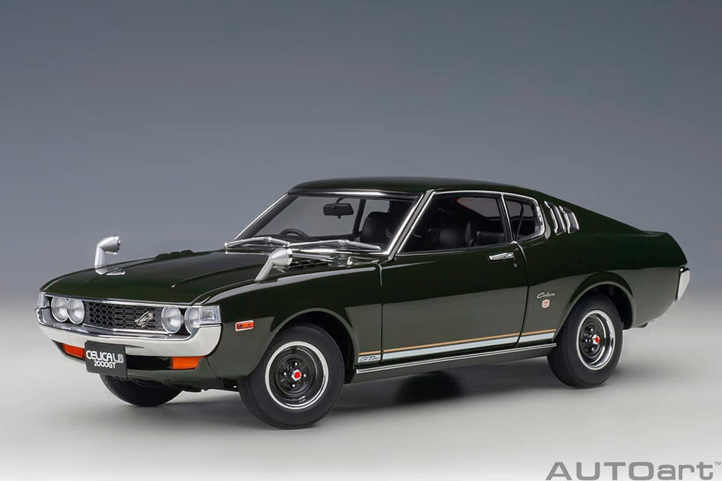 Autoart 1/18 Toyota Celica 2000GT Ra25 1973 Moss Green- Japan Figure Store - #1 Bring To You The Best Japanese Goods