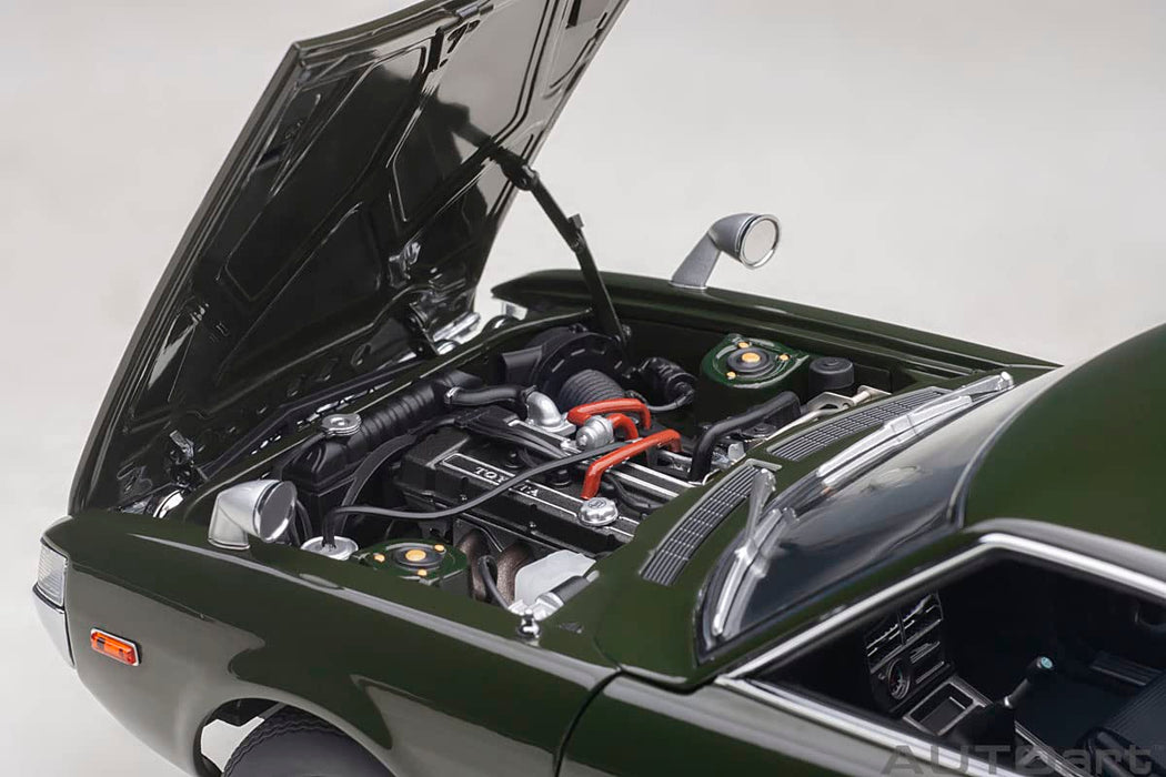 Autoart 1/18 Toyota Celica 2000GT Ra25 1973 Moss Green- Japan Figure Store - #1 Bring To You The Best Japanese Goods
