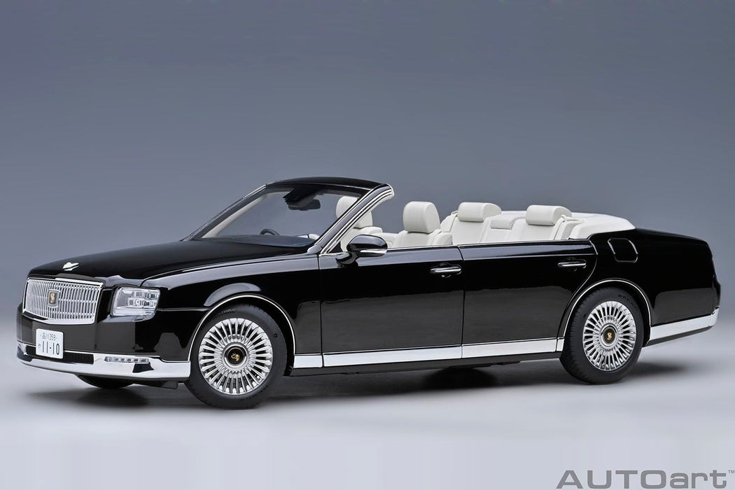 Autoart 1/18 Toyota Century Convertible Kamui Eternal Black- Japan Figure Store - #1 Bring To You The Best Japanese Goods