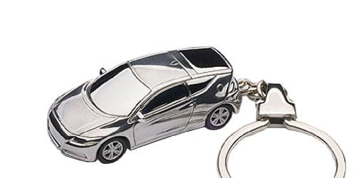 Autoart Honda CR-Z Miniature Aluminum Keychain Finished Product 1/87 Scale- Japan Figure Store - #1 Bring To You The Best Japanese Goods
