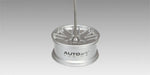 Autoart 1/12 Scale Racing Wheel Memo Clip Stand in Silver - Completed Product- Japan Figure Store - #1 Bring To You The Best Japanese Goods