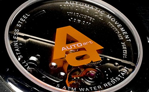 Autoart Carbon Black Sports Caliper Watch - Complete Finished Product- Japan Figure Store - #1 Bring To You The Best Japanese Goods