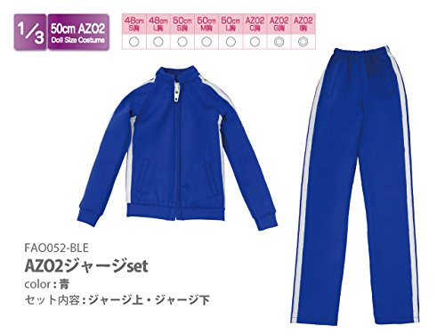 AZONE Fao052-Ble Azo 2 Jersey Set Blue- Japan Figure Store - #1 Bring To You The Best Japanese Goods