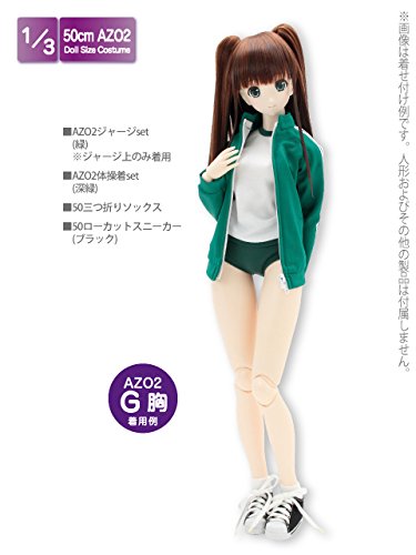 AZONE Fao052-Grn Azo 2 Jersey Set Green- Japan Figure Store - #1 Bring To You The Best Japanese Goods