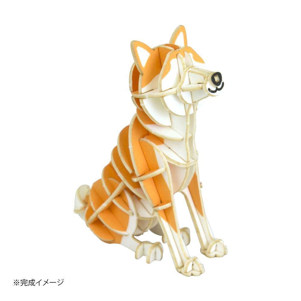A-ZONE - Paper Art Si-Gu-Mi Plus Japanese Dog Akita- Japan Figure Store - #1 Bring To You The Best Japanese Goods