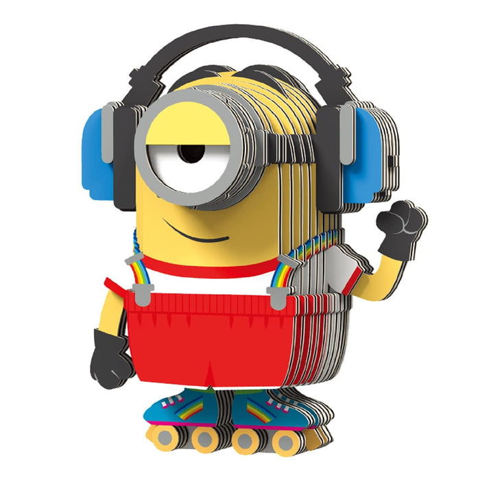 A-ZONE Eugy Minions Stuart 3D Cardboard Model Kit- Japan Figure Store - #1 Bring To You The Best Japanese Goods