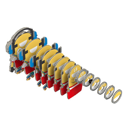 A-ZONE Eugy Minions Stuart 3D Cardboard Model Kit- Japan Figure Store - #1 Bring To You The Best Japanese Goods