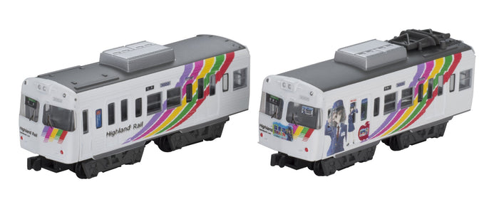 BANDAI B-Train Shorty Alpico Traffic Type 3000 'Nagisa Train' 2 Cars Set N Scale- Japan Figure Store - #1 Bring To You The Best Japanese Goods