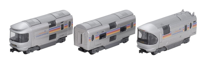 BANDAI - B-Train Shorty Sleeping Express 'Cassiopeia' Set B 3 Cars Set - N Scale- Japan Figure Store - #1 Bring To You The Best Japanese Goods