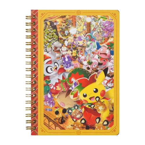 B6 Ring Notebook Pokémon Christmas Toy Factory- Japan Figure Store - #1 Bring To You The Best Japanese Goods