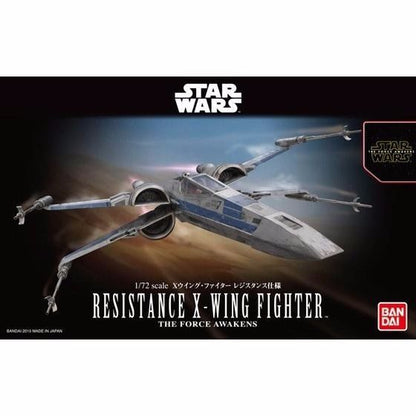 Bandai 1/72 Resistance X-wing Fighter The Force Awakens Model Kit Star Wars