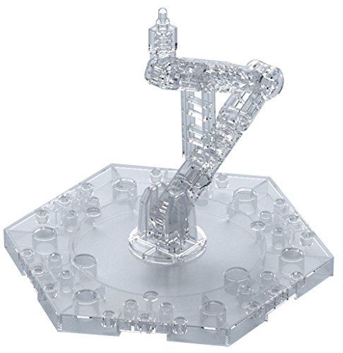 Bandai Action Base 5 Clear Model Kit Display Stand