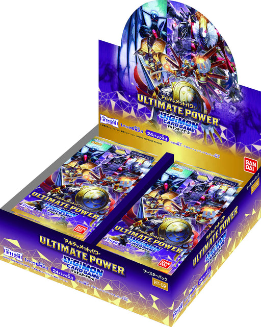 Bandai Digimon Card Game Booster Ultimate Power [Bt-02] (Box)- Japan Figure Store - #1 Bring To You The Best Japanese Goods