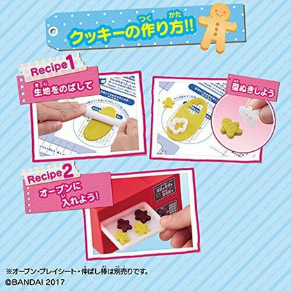 Bandai Diy Cooking Puci Food Cookie For Kitchen Child Pretend Play Set