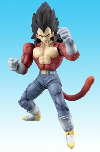 Bandai Dragon Ball Gt Hybrid Action Choryuden Super Saiyan 4 Vegeta Figure