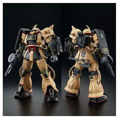 Bandai Hg 1/144 Ms-06d Zaku Desert Type Kit Gundam- Japan Figure Store - #1 Bring To You The Best Japanese Goods