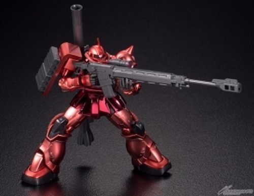 Bandai Hg 1/144 Ms-06s Zaku Ii Metallic Ver Gunpla Expo 2015 Limited Model Kit- Japan Figure Store - #1 Bring To You The Best Japanese Goods