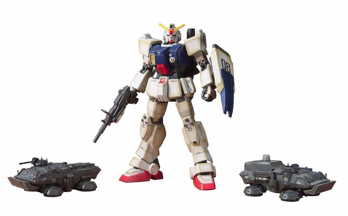 Bandai Hg U.c. Hard Graph 1/144 Rx-79g Gundam The Ground War Set Model Kit- Japan Figure Store - #1 Bring To You The Best Japanese Goods