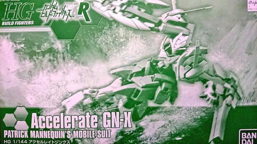 Bandai Hgbf 1/144 Accelerate Gn-x Plastic Model Kit Gundam Build Fighters - Japan Figure
