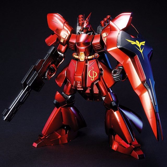 Bandai Hguc 1/144 Msn-04 Sazabi Metallic Coating Ver Plastic Model Kit Japan- Japan Figure Store - #1 Bring To You The Best Japanese Goods