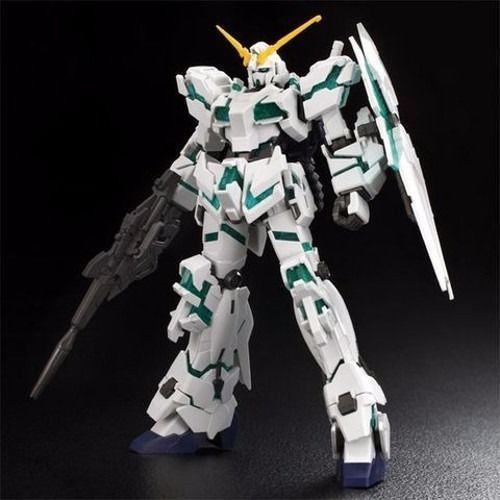 Bandai Hguc 1/144 Rx-0 Unicorn Gundam Destroy Mode Green Frame Ver Model Kit- Japan Figure Store - #1 Bring To You The Best Japanese Goods