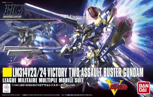 Bandai Hguc 1/144 Lm314v23/24 V2 Assault Buster Gundam Model Kit V Gundam- Japan Figure Store - #1 Bring To You The Best Japanese Goods