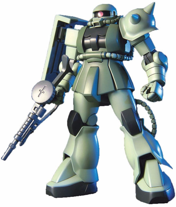 Bandai Hguc 1/144 Ms-06 Zaku Ii Plastic Model Kit Mobile Suit Gundam- Japan Figure Store - #1 Bring To You The Best Japanese Goods