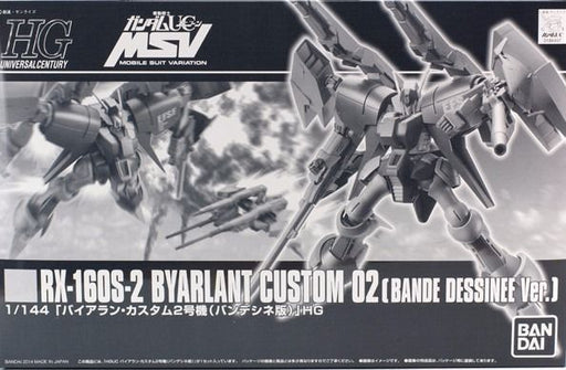 Bandai Hguc 1/144 Rx-160s-2 Byarlant Custom 02 Bande Dessinee Ver Model Kit- Japan Figure Store - #1 Bring To You The Best Japanese Goods