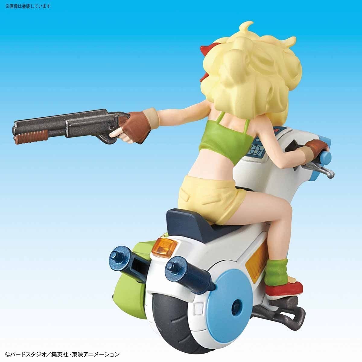 Bandai Mecha Collection Dragon Ball Lunch's One-wheel Motorcycle Model Kit- Japan Figure Store - #1 Bring To You The Best Japanese Goods