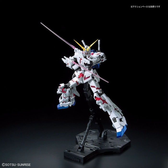 Bandai Mg 1/100 Rx-0 Unicorn Gundam Red/green Twin Frame Edition Titanium Finish- Japan Figure Store - #1 Bring To You The Best Japanese Goods