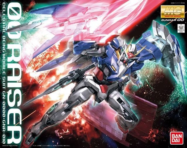 Bandai Mg 1/100 Gn-0000 + Gnr-010 00 Raiser Plastic Model Kit Gundam 00 Japan- Japan Figure Store - #1 Bring To You The Best Japanese Goods