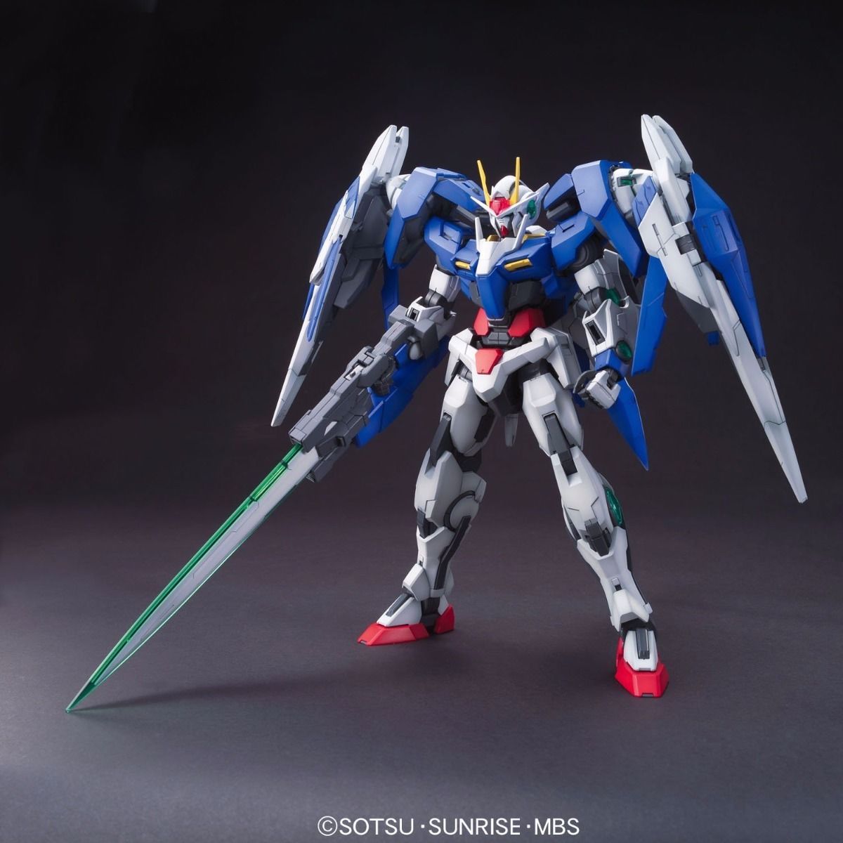 Bandai Mg 1/100 Gn-0000 + Gnr-010 00 Raiser Plastic Model Kit Gundam 00 Japan- Japan Figure Store - #1 Bring To You The Best Japanese Goods