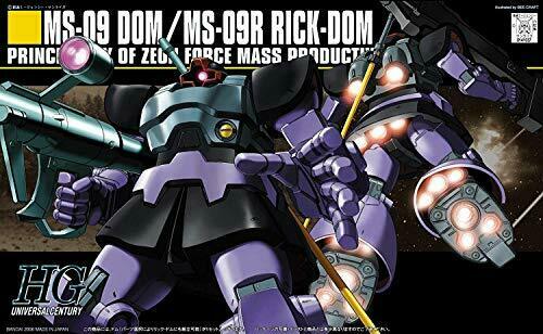 Bandai Ms-09 Dom / Ms-09r Rick-dom Hguc 1/144 Gunpla Model Kit- Japan Figure Store - #1 Bring To You The Best Japanese Goods