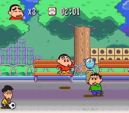 Bandai Namco Crayon Shin Chan: Arashi Wo Yobu Kasukabe Eiga Stars! 3Ds - Used Japan Figure 4560467042785 9