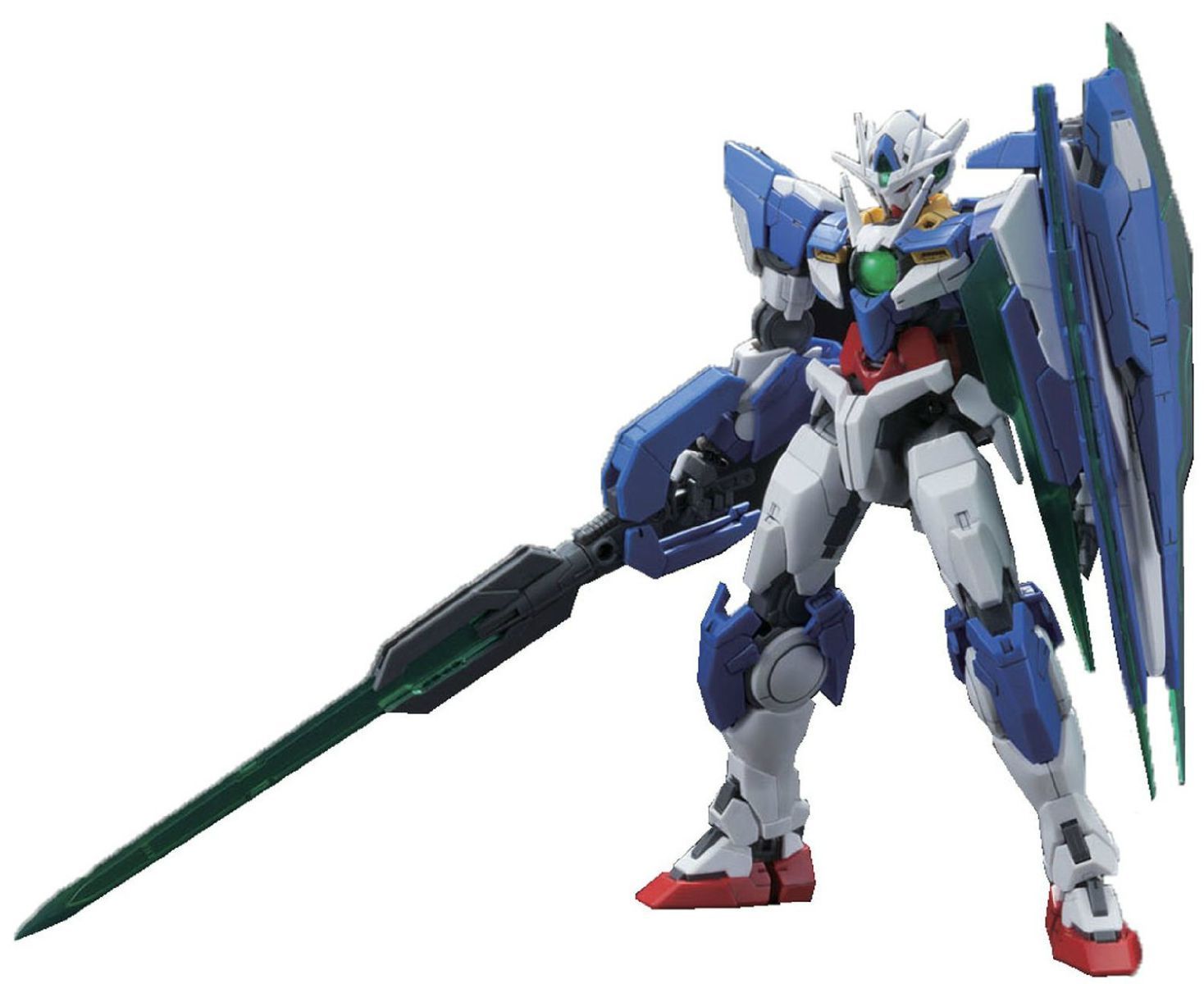 Bandai Rg 1/144 Gnt-0000 00 Qant Plastic Model Kit Gundam 00- Japan Figure Store - #1 Bring To You The Best Japanese Goods