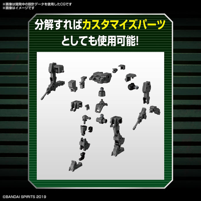 Bandai Spirits Japan 1/144 Exa Vehicle Model (Small Mass Prod. Machine Ver.) Color-Coded Plastic- Japan Figure Store - #1 Bring To You The Best Japanese Goods